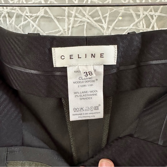 CELINE dress pants wool blend - Picture 4 of 6
